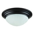 thumbnail image 3 of Chapter 12" Flush-Mount Ceiling Fixture, Oil-Rubbed Bronze Finish, 3 of 5
