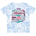 thumbnail image 3 of Inktastic Cheer Word Salad with Megaphone and Stars Girls Toddler T-Shirt, 3 of 5