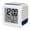 Blue, Black, White, variant on Navy Polka Dot Digital Alarm Clock for Bedrooms, Smart LED Alarm Clock with 7 Color Changing Night Light, Farmhouse Sage Green Modern Simple Silent Wake Up Clocks for Sleep Study Cooking 3.2"x3.2"