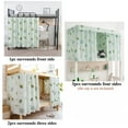 thumbnail image 2 of CNKOO Upper/Bottom Bunk Bed Curtains Dorm Home Blackout Privacy Bed Cloth Curtain Shading Breathable Dustproof Bed Canopy with Rope and Buckles for Kids Teen Loft Bed Single Sleeper, 2 of 8