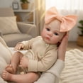 thumbnail image 3 of 18 Inch Reborn Baby Girl Doll, Ultra-Realistic Vinyl Doll, Perfect for Playtime & Collecting, 3 of 6
