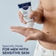 thumbnail image 5 of Jabón facial Nivea Men Sensitive con vitamina E, tubo de 150 ml, 5 of 8