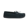 thumbnail image 2 of Sleepers Mens Adie Real Suede Moccasin Slippers, 2 of 3