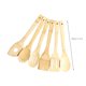 thumbnail image 2 of KYWHSGABRS - Juego de cucharas de madera antiadherentes para cocinar, de teca natural, antirayaduras (paquete de 6), 2 of 2