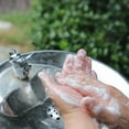thumbnail image 4 of Vikudy Bath Supplies Hand Sanitizer Paper 40 Pieces of Disposable Hand Soap Paper Portable Travel Hiking Washing Hand Bath Toiletry Paper Soap Sheets, 4 of 8