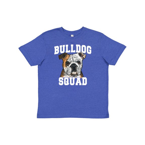 Inktastic Dog Bulldog Squad Youth T-Shirt