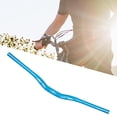 thumbnail image 4 of Manillar elevador de bicicleta de montaña, abrazadera de barra de 31,8mm, elevador de 30mm, manillar de aleación de aluminio para bicicleta de montaña , , 780 mm Azul 780mm Soledad manillares de bicicleta de montaña, 4 of 8