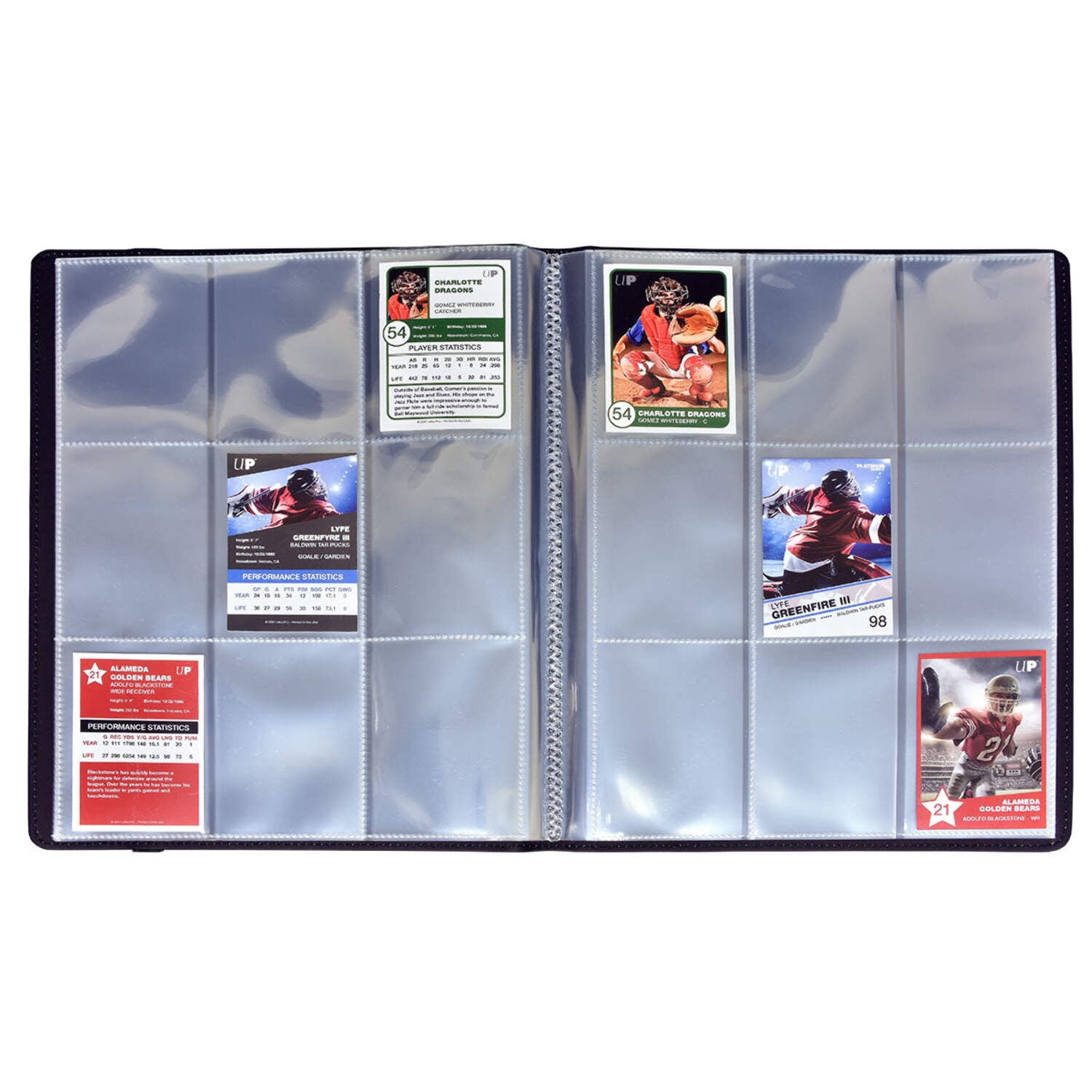 Ultra PRO: 9-Pocket PRO-Binder - Windowed Premium (Black)