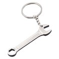 thumbnail image 2 of Nut Key Silver Keychain & Stylish Key Ring for Home Car and Perfect Idea Adjustable Wrench Metal Keychain Metal a Metal Keychain with a Monkey Wrench, 2 of 9