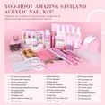 thumbnail image 2 of Kit de uñas acrílicas SAVILAND Essentials para principiantes con lámpara UV, 2 of 7