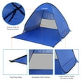 thumbnail image 5 of Beach Tent,Cabana Sun Shelter Pop Tent Eryue Uv Tent Qahm Rookin Siuke, 5 of 7
