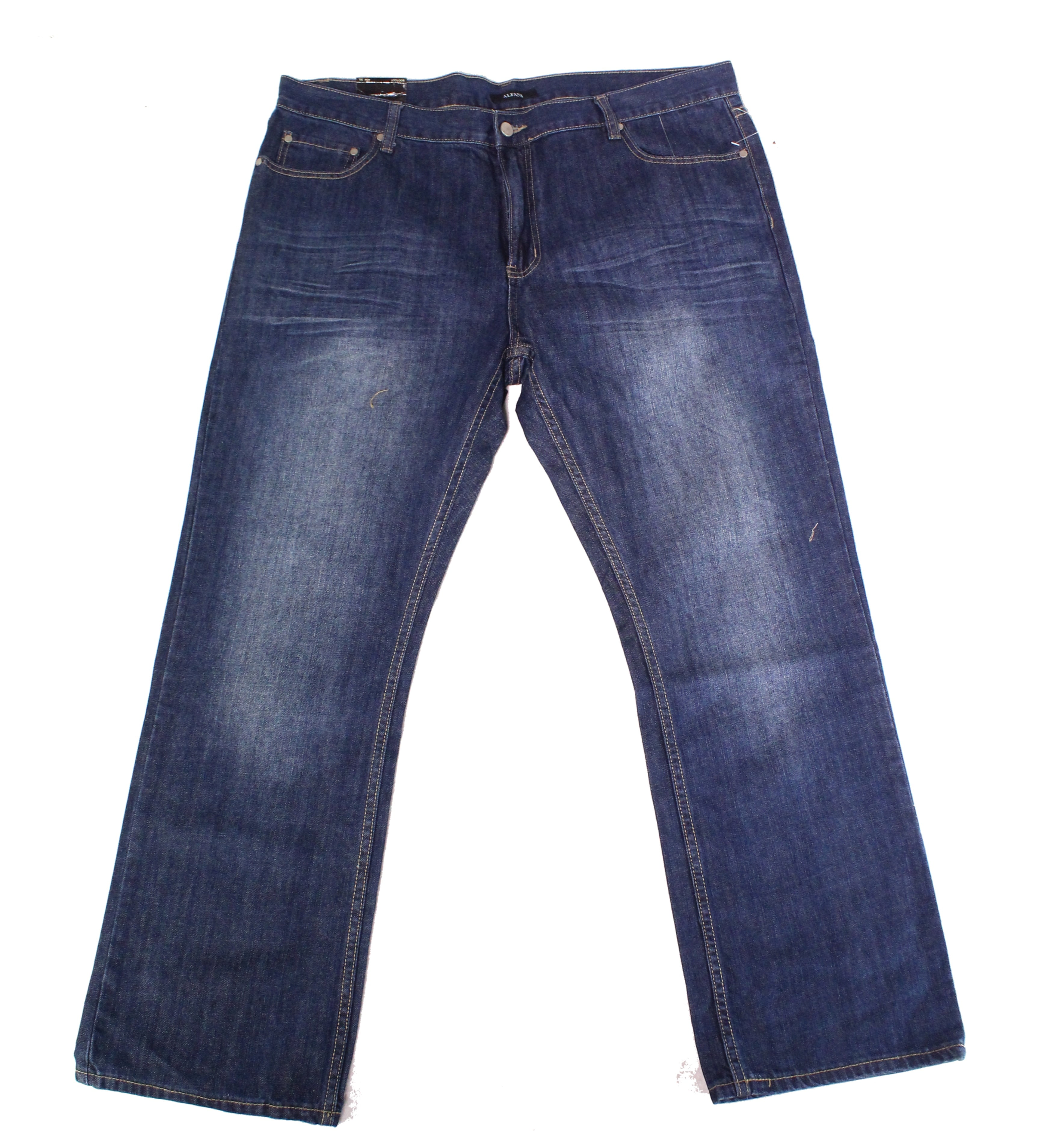 Alfani - Mens Jeans Dark Wash 40x30 Classic Straight Leg Stretch 40 ...