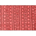 thumbnail image 1 of Ahgly Company Machine Washable Indoor Rectangle Abstract Red Modern Area Rugs, 8' x 10', 1 of 4