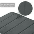 thumbnail image 3 of Unique Bargains 2-Piece Memory Foam Non-slip Floor Rug 24" x 16" Dark Gray, 3 of 8