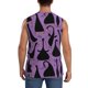 thumbnail image 4 of Fotbe Funny Goose Men's Camiseta sin Mangas Estampada para Hombres, Playera Casual para Gimnasio, Entrenamiento, Playa-Small, 4 of 7