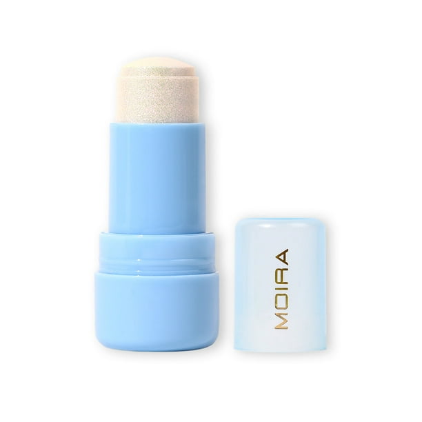 Bálsamo Con Brillos Moira Cosmetics Icy Glow Jelly Stick 01 Candy Cloud