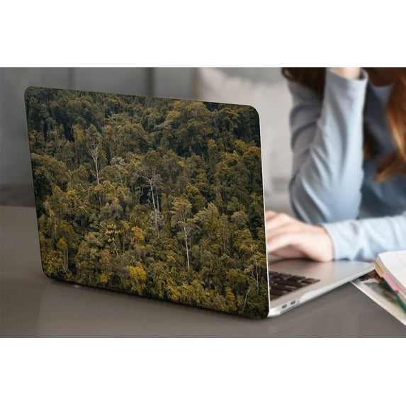 KSK KAISHEK Only for MacBook Pro 13" Case 2016-2021 2022 2023 Released Model A2338 M1&A2289&A2251&A2159&A1989&A1706&A1708, Plastic Hard Case Cover, Plants series 0428