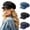 Black, variant on Womens Denim Newsboy Cap Cabbie Beret Hat With Visor Peaked Cap Casual Adjustable Denim Hat Headwear