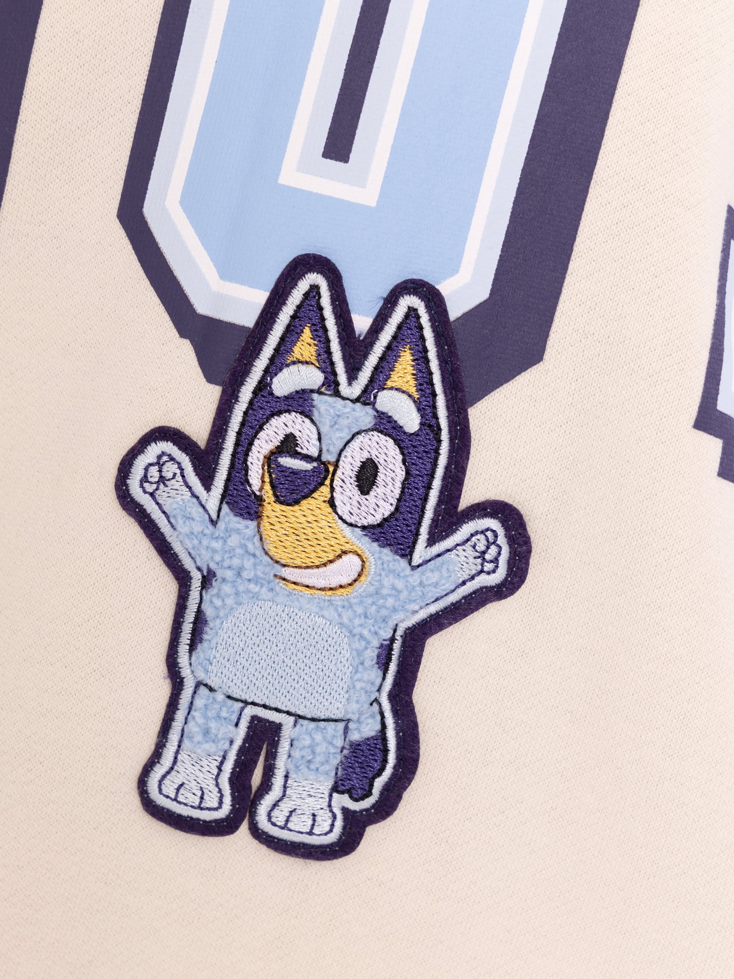 Bluey Boys Long Sleeve Graphic Crewneck Sweatshirt with Matching Short, 2-Piece Set, Sizes 4-12
