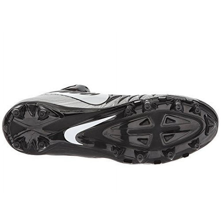 Men's Nike Alpha Menace Varsity Mid Football Cleat Black