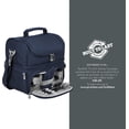 thumbnail image 6 of Mandalorian Grogu Insulated Lunch Box with Utensil Set, Navy Blue Soft Cooler Bag for Adults, 6 of 6