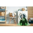 thumbnail image 2 of Ahgly Company Machine Washable Indoor Rectangle Transitional Dark Forest Green Area Rugs, 2' x 5', 2 of 7