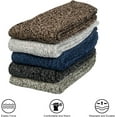 thumbnail image 6 of YooGuoGuo Pack of 5 Womens Wool Socks Winter Warm Thick Knit Soft Vintage Casual Crew Boot Socks Gifts, 6 of 6