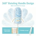 thumbnail image 3 of Duster Refills 360° for 30 pcs & 1 Foldable Handle Featuring 5x Powerful Dust Removal Disposable Feather Duster Multi Surface Refills Super Efficient Duster Kit Compatible with Duster, 3 of 8