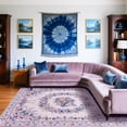 thumbnail image 2 of KOPOEELK 4x6 Area Rug, Pink Butterfly Print Machine Washable Non Slip Low Pile Carpet, Indoor Floor Rug for Bedroom, Living Room and Whimsical Eclectic Home Decor, 2 of 6