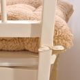 thumbnail image 3 of Xiao Hua Cojín para silla - Cojín cuadrado para silla, 20×20 pulgadas, color rosa, cojín suave para silla de oficina, cojín cómodo para sentarse, 1 pieza, 3 of 5