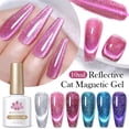 thumbnail image 2 of BORN PRETTY 10ml Gel Magnético Gato Reflectante Purpurina Semi Permanente Remojo UV LED Barniz, 2 of 4