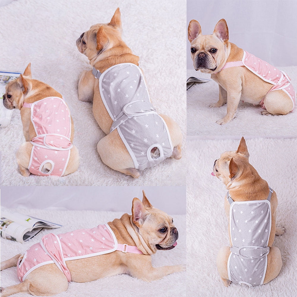 Dog Sanitary Pants 6 Sizes Female Dog Doggy Puppy Diaper Nappy Physio   KOL PET