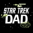 thumbnail image 2 of Men's Star Trek Star Trek Dad Graphic Tee Black Small, 2 of 5