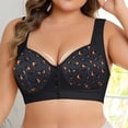 thumbnail image 3 of Aofany Front Closure Bras for Womens Bras Front Snaps Seniors Snap Front Bra Older Women Comfort Everyday Bras, 40C-48C, 3 of 5