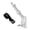 White, variant on Heavy Duty Camera Brackets With 2 Mounting Positions For Solar Panel And Security Camera Featuring Adjustable Ball Head And Locking Knob
