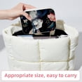thumbnail image 6 of Rabbit Velvet Portable Decorative Box with Removable Compartment - Storage Box, Display Case, and Earring Holder - Ideal Gift, 6 of 7