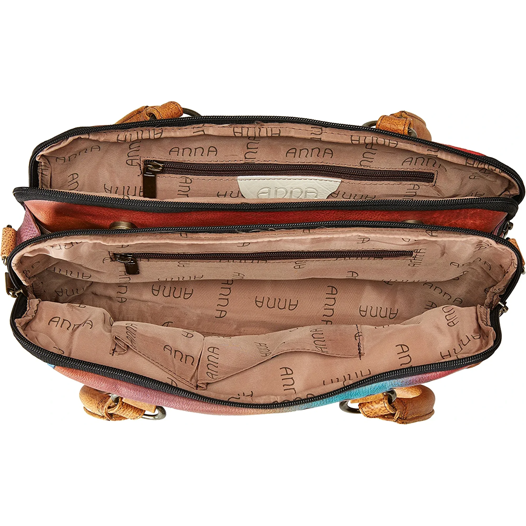 Anna by anuschka satchel handbag sale