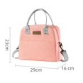 thumbnail image 1 of Bolsa de almuerzo para mujeres y hombres, bolsas de almuerzo, contenedor de alimentos reutilizable, caja de almuerzo aislada con alta capacidad para viajes de trabajo, 1 of 5