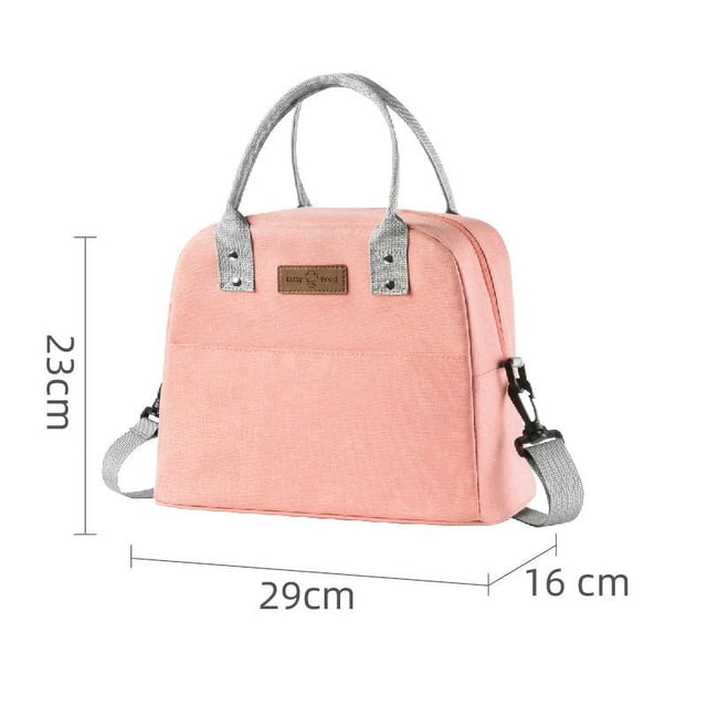 Bolsa de almuerzo para mujeres y hombres, bolsas de almuerzo, contenedor de alimentos reutilizable, caja de almuerzo aislada con alta capacidad para viajes de trabajo