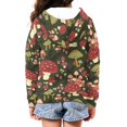 thumbnail image 6 of Xoenoiee Mushroom Girls Boys Zip-Up Hoodies Kids Fall Winter Warm Sweatshirt Jacket with Pocket Youth Long Sleeve Shirt Top Teen Clothes Outfits, 11-13 Years, 6 of 7