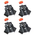 thumbnail image 1 of Localor Abrazadera Sujeción Acero Inoxidable Clamp Estiramiento Empalme Rip (4 Pcs Abiertos), 1 of 9