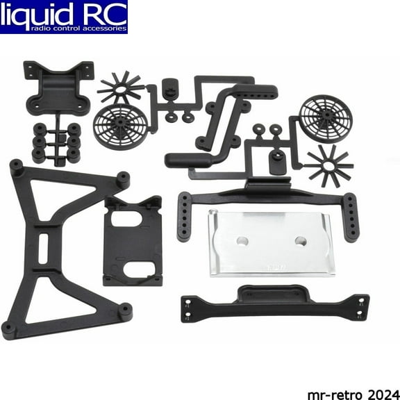 RPM R/C Products 70920 No Clip Body Mounts: Slash 4x4