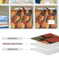 thumbnail image 4 of Yayeee Foldable Storage Basket for Shelves with Handles Waterproof Cloth Bins, Colorful Leaves, 4 of 7