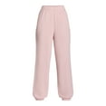 thumbnail image 4 of No Boundaries Soft Fleece Jogger Pants, 28” Inseam, Women’s, 4 of 4