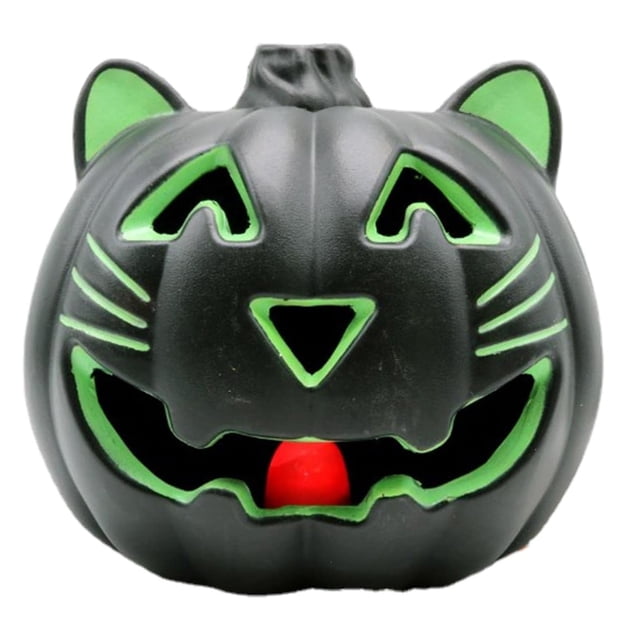 Decoraciones de calabaza de Halloween iluminadas Uanit para exteriores, para porche, luces solares impermeables, decoración de jardín, patio y porche.