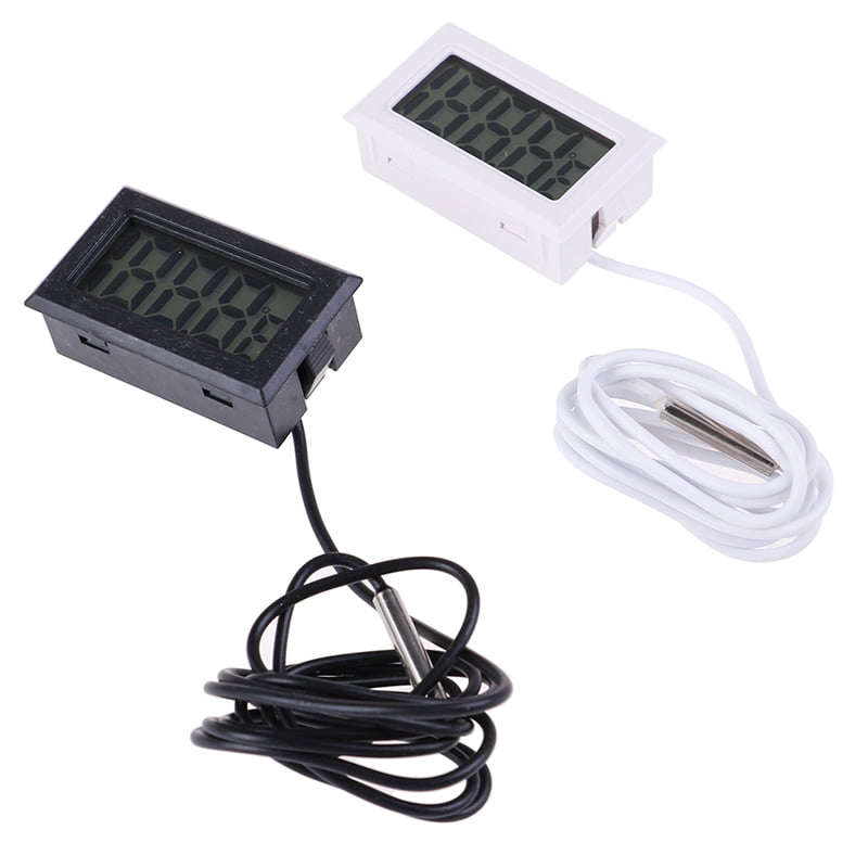 1Pc Digital LCD Display Thermometer Temperature Meter Temp Sensor With ProbNWUS 