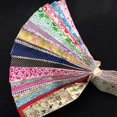 thumbnail image 3 of 30pcs Flower Dot Stripe Cotton Cloth Diy Sewing Patchwork Quilting Doll Cloth Handmade Needlework Fabric, 3 of 9