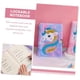 thumbnail image 2 of Cuaderno con diario de viaje cerradura diario de viaje niña cuaderno con diario de unicornio cerradura papelería niña cuaderno de peluche niña, 2 of 4