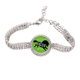 thumbnail image 1 of Pulsera de tobillera de cadena de tenis Unbranded Caballo negro animal silueta natural joyería de diamantes, 1 of 3