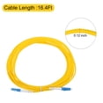 thumbnail image 2 of Unique Bargains 16.4Ft Single-mode Simplex Fiber Optic Patch Cable LC to LC for Router Switches Transceivers, 2 of 5